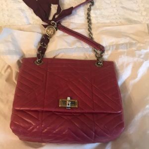 Lanvin Happy Bag in Red